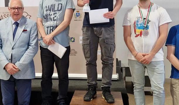 Luca Ballotti  Campione Italiano Semilampo - Categoria Maestri!