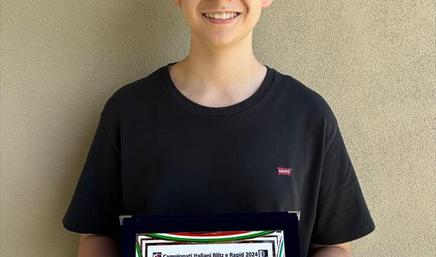 Ottavio Mammi  Campione Italiano Blitz Under 18!